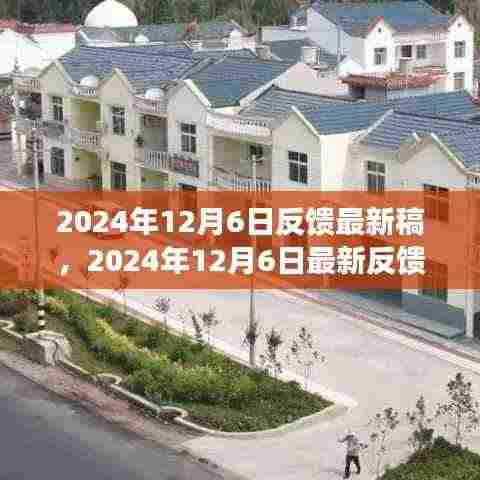 揭秘历史新篇章深远影响,最新反馈综述与反馈最新稿发布于2024年12月6日