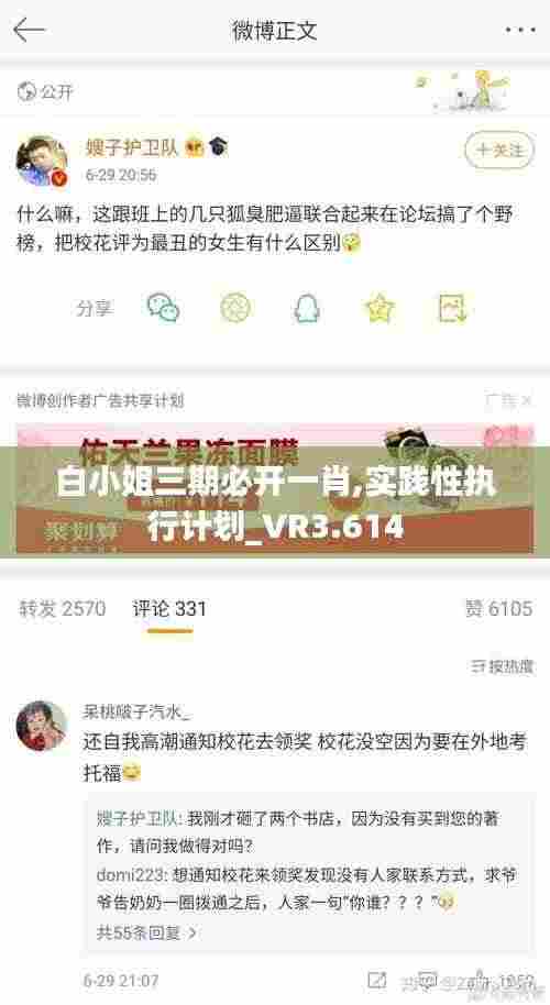 白小姐三期必开一肖,实践性执行计划_VR3.614