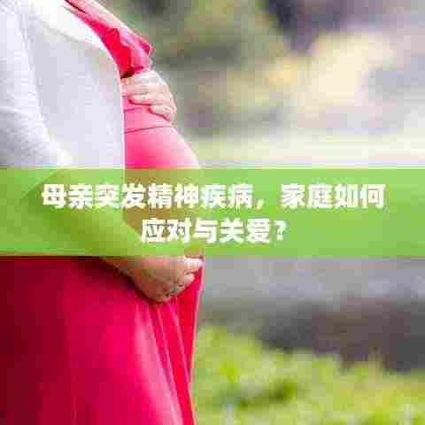 母亲突发精神疾病,家庭如何应对与关爱?