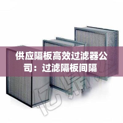 供应隔板高效过滤器公司：过滤隔板间隔 