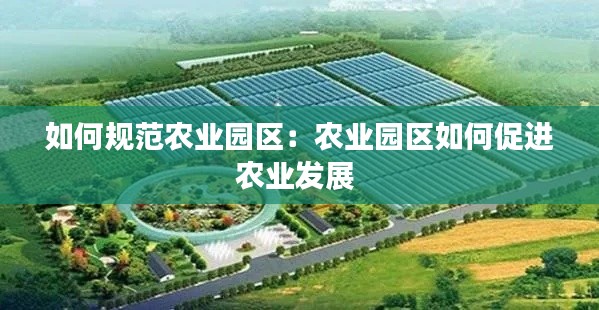 如何规范农业园区:农业园区如何促进农业发展