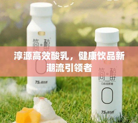 淳源高效酸乳，健康饮品新潮流引领者
