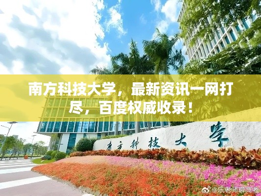 南方科技大学,最新资讯一网打尽,百度权威收录!