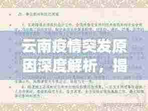 云南疫情突发原因深度解析,揭秘背后的真相