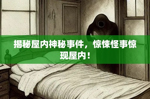 揭秘屋内神秘事件,惊悚怪事惊现屋内!
